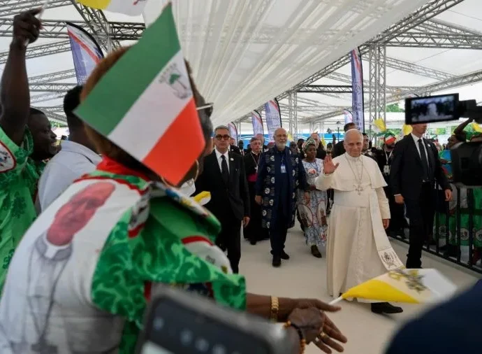 Papa Francisco ressalta acolhimento e espiritualidade durante visita a hospital psiquiátrico na Guiné Equatorial