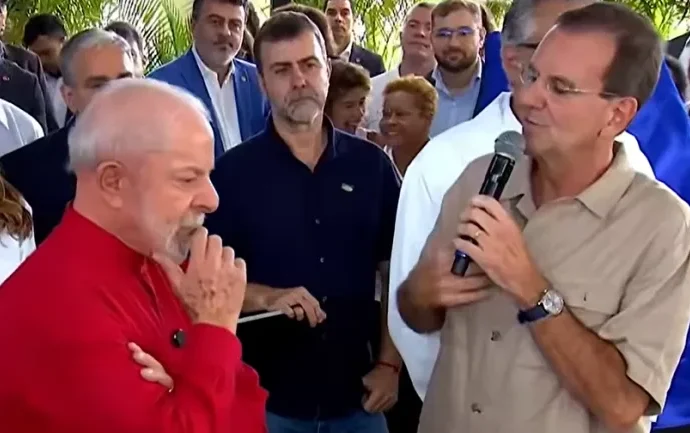 PT do Rio formaliza apoio a Eduardo Paes e Benedita da Silva