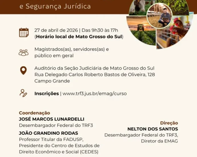 Seminário em Campo Grande Aborda Desafios do Agronegócio Brasileiro