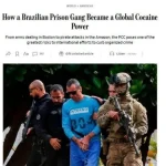 The Wall Street Journal analisa o PCC como uma das maiores organizações criminosas do mundo