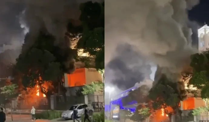 Incêndio atinge Edifício Touring no Rio de Janeiro sem deixar vítimas