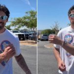 Joe Jonas dança e interage com fãs brasileiros antes de show em São Paulo