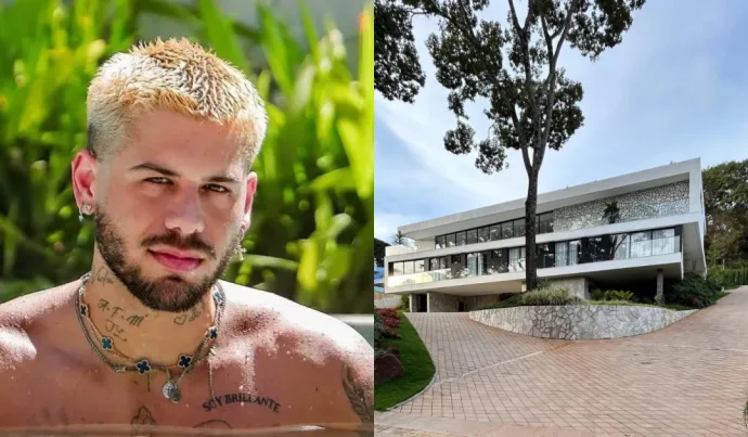 Zé Felipe coloca mansão de R$ 27 milhões à venda em Goiânia Zé Felipe coloca mansão de R$ 27 milhões à venda em Goiânia