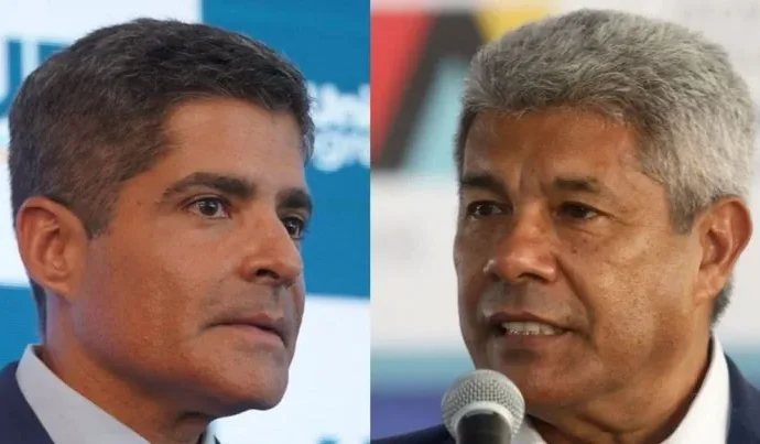 Pesquisa aponta empate técnico entre ACM Neto e Jerônimo Rodrigues na corrida pelo governo da Bahia