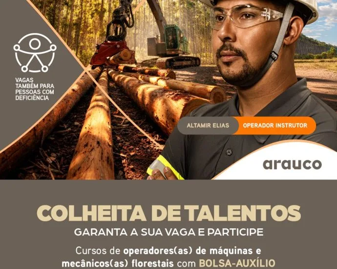 Arauco Promove Feira de Profissões em Três Lagoas com Ofertas de Bolsa-Auxílio