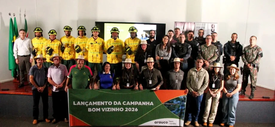 Arauco lança campanha Bom Vizinho 2026 em Inocência