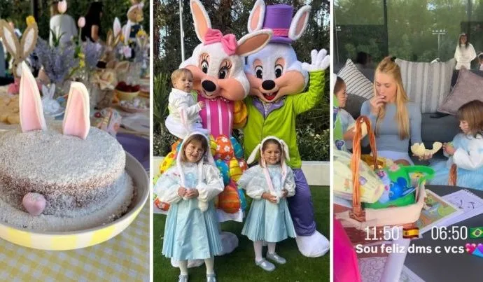 Virginia Fonseca Celebra Páscoa em Grande Estilo com Família em Madri