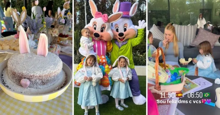 Virginia Fonseca Celebra Páscoa em Grande Estilo com Família em Madri