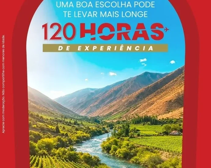 VINÍCOLA SANTA RITA LANÇA CAMPANHA 120 HORAS DE EXPERIÊNCIA VINÍCOLA SANTA RITA LANÇA CAMPANHA 120 HORAS DE EXPERIÊNCIA