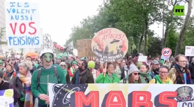 Protestos em Bruxelas reúnem mais de 40 mil contra medidas de austeridade