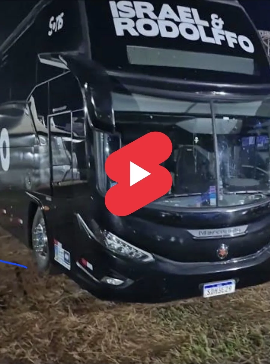 VÍDEO: Ônibus de Israel & Rodolffo já está no recinto da Festa do Peão em Castilho 2026