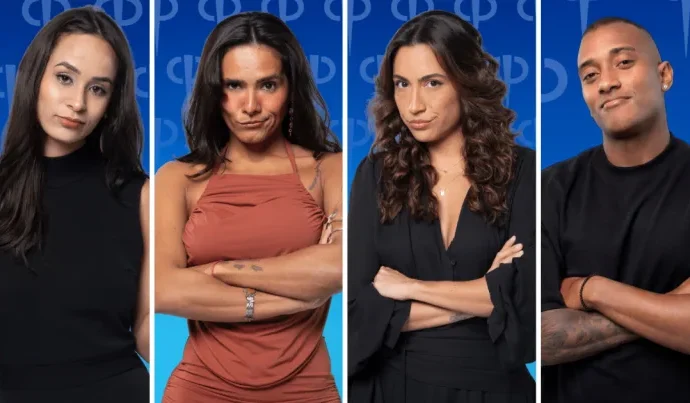 Quarto Eliminado: JP, Luiza, Morena e Nikita Competem no Terceiro ‘Tá Na Reta’