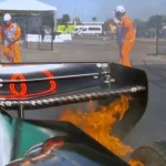 Incêndio no Carro de Gabriel Bortoleto Marca Classificação do GP de Miami
