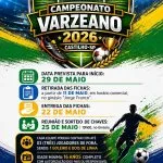 Campeonato Varzeano de Castilho 2026 abre inscrições: a várzea pulsa mais forte