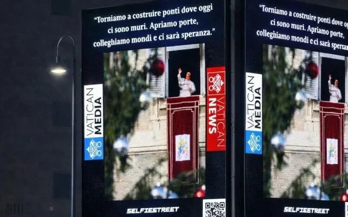 Início de Parceria entre Selfiestreet e Santa Sé em Telões Digitais