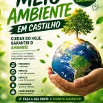 DIA DO MEIO AMBIENTE EM CASTILHO: 8 AÇÕES MOBILIZAM A POPULAÇÃO EM JUNHO