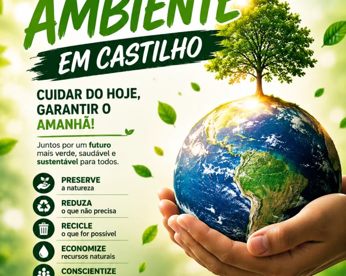 DIA DO MEIO AMBIENTE EM CASTILHO: 8 AÇÕES MOBILIZAM A POPULAÇÃO EM JUNHO