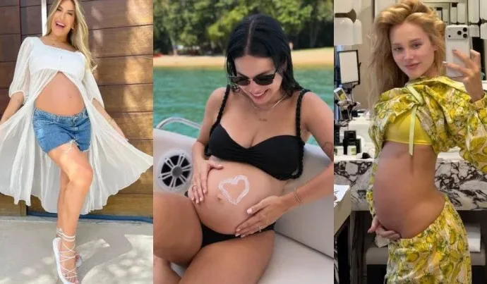 Celebridades Grávidas Que Comemoram o Dia das Mães em 2023