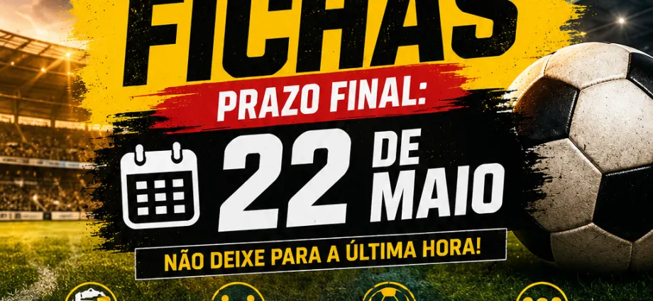 Campeonato Varzeano de Castilho 2026 entra na reta final das inscrições e prazo para entrega das fichas termina no dia 22 de maio.