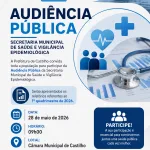 Audiência Pública da Saúde dia 28 em Castilho: Entenda o que vem por aí