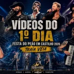 Vídeos do 1º dia da Festa do Peão em Castilho 2026 – Traia Véia
