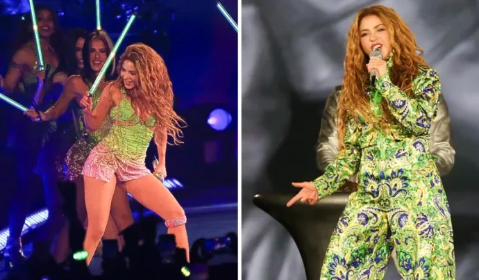 Shakira encanta Copacabana com looks deslumbrantes em show histórico