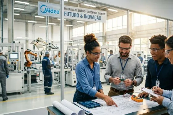 Midea Group Lança Programa de Estágio 2026 com Vagas em Diversas Áreas