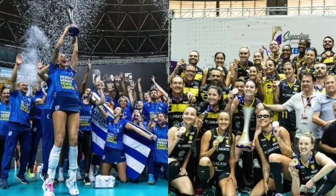 Minas e Praia Clube se enfrentam pela sexta vez em finais da Superliga
