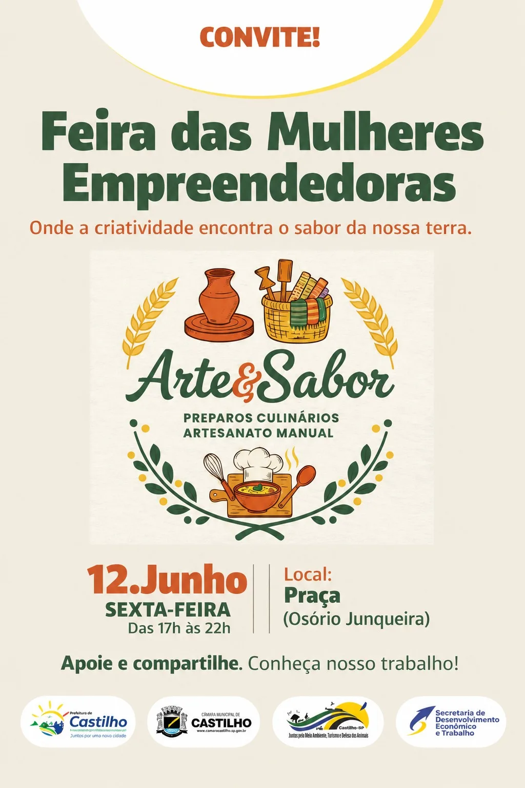 FEIRA DAS MULHERES EMPREENDEDORAS É DESTAQUE EM CASTILHO