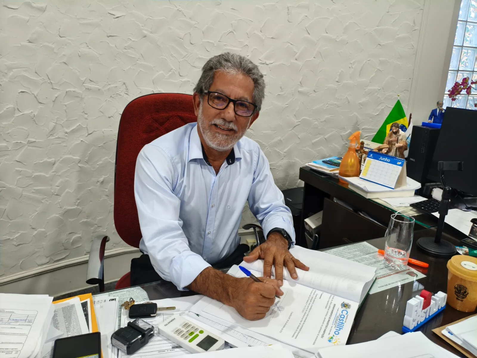 PRAINHA MUNICIPAL DE CASTILHO RECEBE ORDEM DE SERVIÇO PARA OBRAS