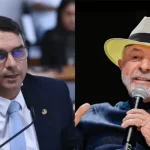 Pesquisa aponta Lula com 37% e Flávio Bolsonaro com 34% em cenário de 1º turno