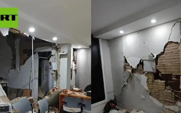 Terremoto devastador atinge Caracas e afeta equipe da RT