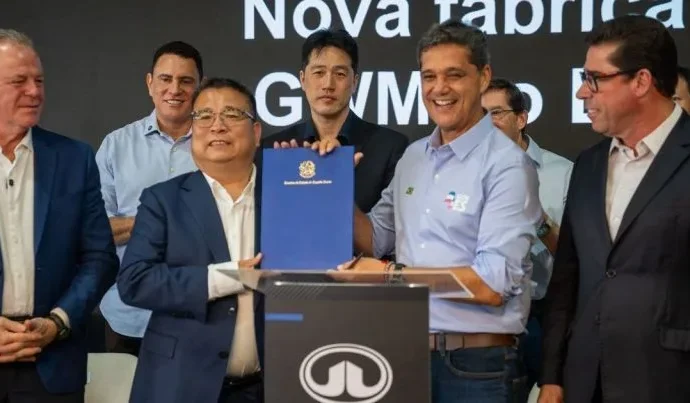 GWM Anuncia Construção de Fábrica em Aracruz com Capacidade para 200 Mil Veículos Anuais