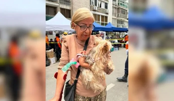 Venezuelana compartilha experiência angustiante após terremotos devastadores