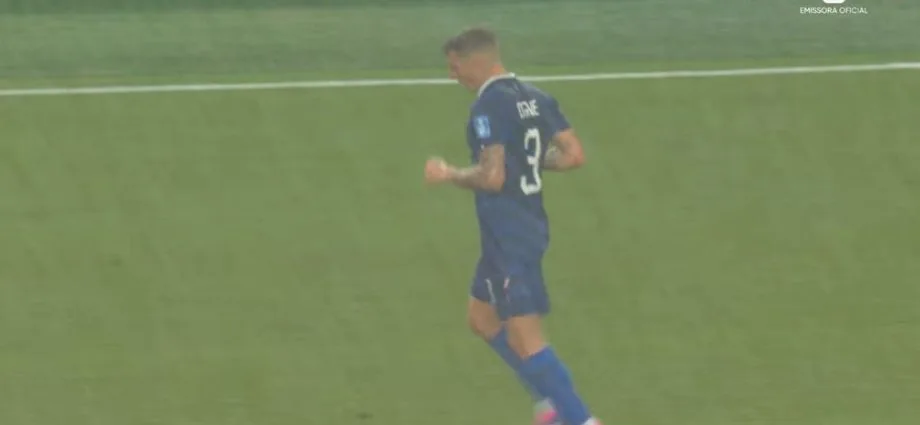 JOGO ENTRE FRANÇA X IRAQUE É SUSPENSO PELA CHUVA