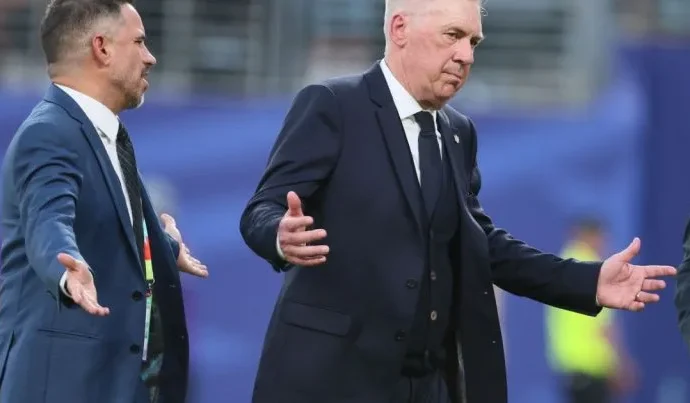 Ancelotti manifesta descontentamento após empate do Brasil na Copa do Mundo