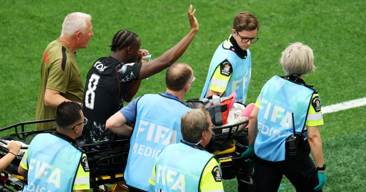 ISMAËL KONE: JOGADOR DO CANADÁ SOFRE LESÃO GRAVE NA COPA