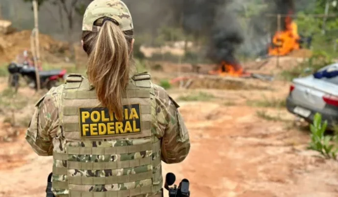 Polícia Federal desmantela esquema de garimpo ilegal no Amapá