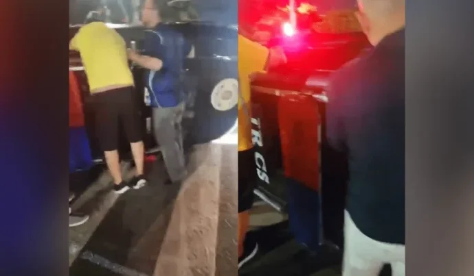 Acidente na Zona Oeste de SP: Viatura da GCM Capota Após Colisão