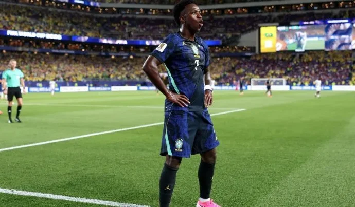 Vini Jr. brilha com terceiro gol da Seleção contra o Haiti na Copa do Mundo Vini Jr. brilha com terceiro gol da Seleção contra o Haiti na Copa do Mundo