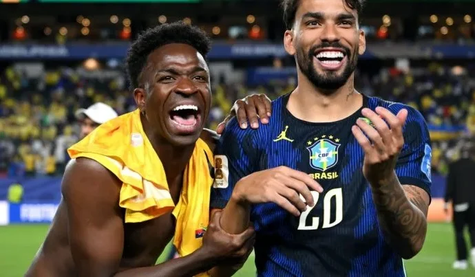 Vini Jr. e Paquetá destacam entrosamento em vitória do Brasil na Copa do Mundo