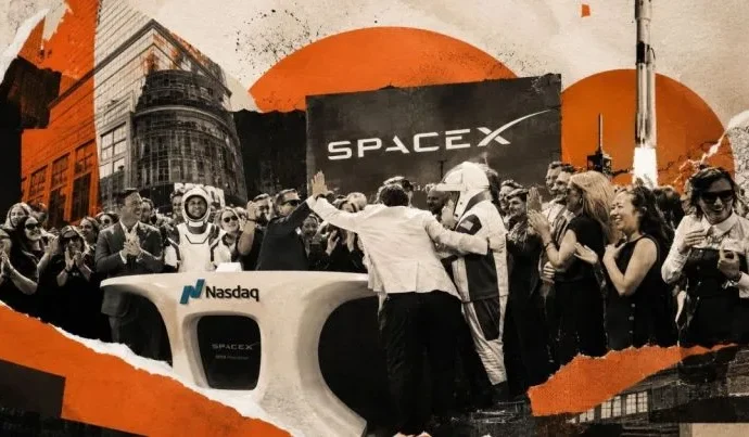 SpaceX estabelece novo marco em IPOs com estreia na Nasdaq