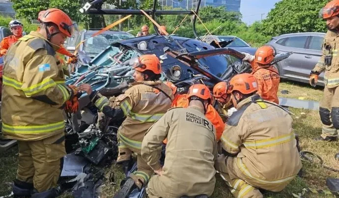 Investigação sobre colisão de helicópteros no Rio de Janeiro avança