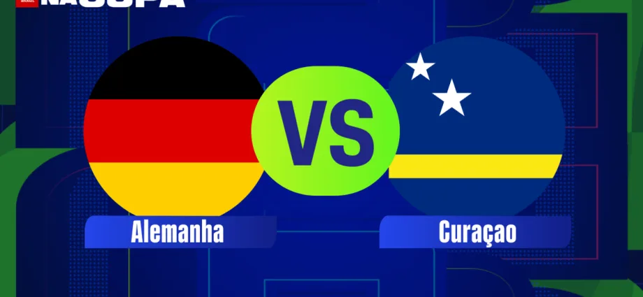 ALEMANHA X CURAÇAO: HORÁRIO E ONDE ASSISTIR À COPA DO MUNDO ALEMANHA X CURAÇAO: HORÁRIO E ONDE ASSISTIR À COPA DO MUNDO