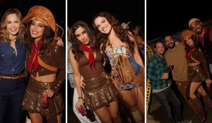 Arraiá de Anitta reúne celebridades em festa exclusiva sem celulares