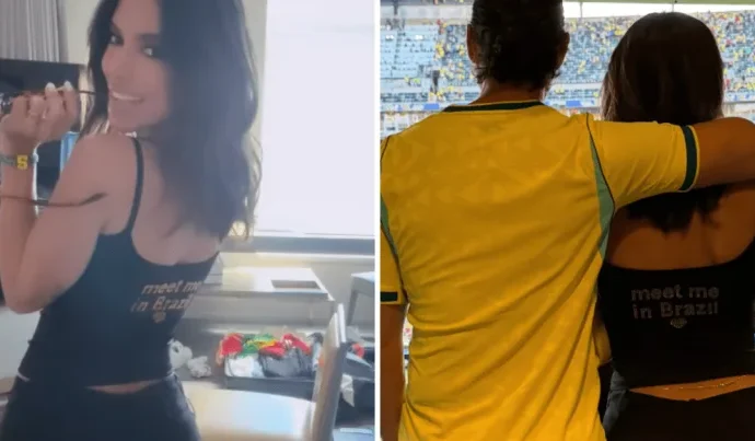 Anitta é vista ao lado de bilionário em jogo da Seleção na Copa do Mundo 2026