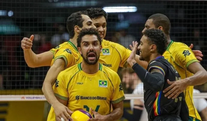 Brasil supera Argentina em jogo emocionante e mantém invencibilidade na VNL