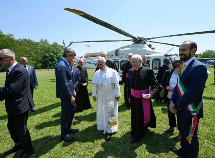 Papa inicia visita pastoral a Pavia e Sant’Angelo Lodigiano