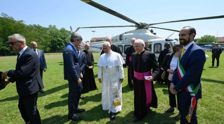 Papa inicia visita pastoral a Pavia e Sant’Angelo Lodigiano