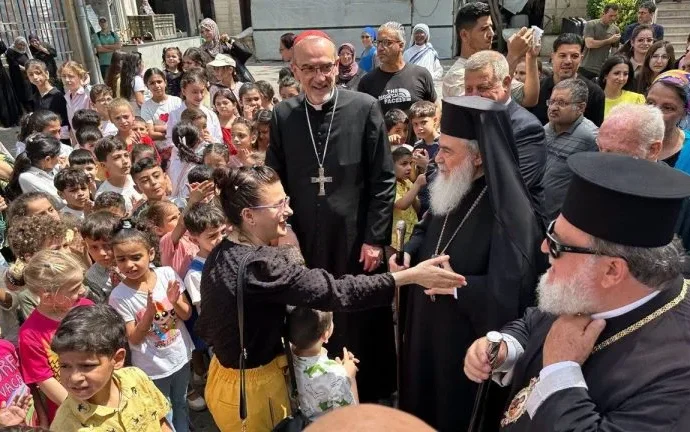Patriarcas visitam Gaza e se reúnem com comunidades locais em meio à crise